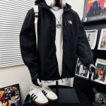 The North Face Windbreaker Blue High-Density Fabric Exquisite Workmanship Winter