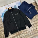 Prada Coat Blue Polyester Fiber Daily Commute High-End Quality Autumn