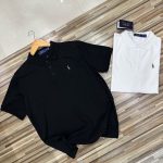 Ralph Lauren Short-Sleeved Shirts Red Mesh Minimalist Style Spring Autumn Embroidery 3D Logo