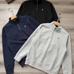 Ralph Lauren Hoodie Red Cotton Embroidery