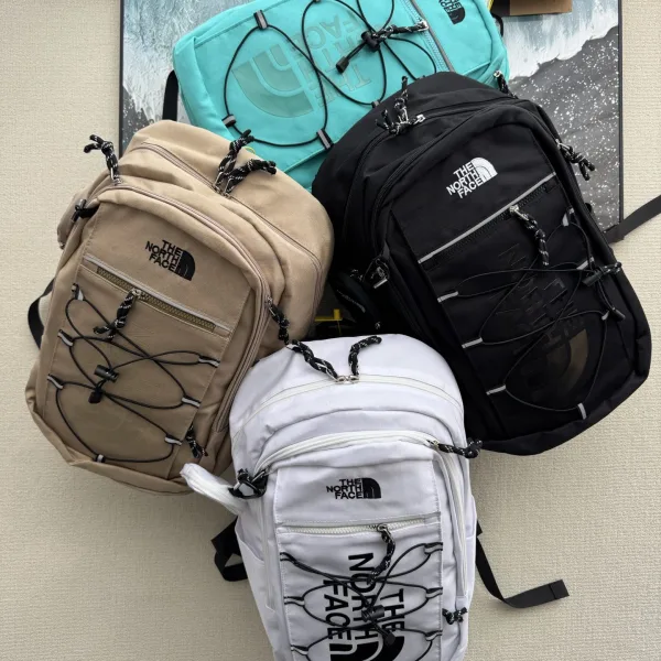 North Face Backpacks Red Mesh Light Hiking
