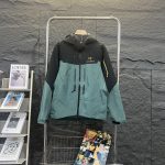 Archaeopteryx Outdoor Jacket Red Gore-Tex Rayon Spring Embroidery Zippered Pocket