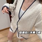 Lululemon Coats Red Wool Blend Jacquard Cable Knit Winter