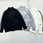 Dior Coat Ash Cotton Wool Blend Embroidery