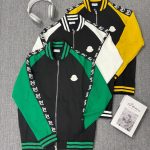 Moncler Coat Yellow Autumn Winter Embroidery Patch