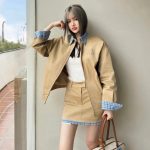 Miu Miu Plaid Outerwear
