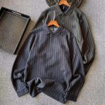 Loewe Shirt Red Silk Wool Fleece Soft