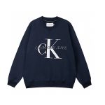 Calvin Klein Sweatshirt Red Cotton Pure Embroidery