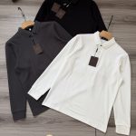 Zegna Long-Sleeved Black Nylon Spandex