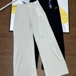 Fila Trousers Red Relaxed Fit Autumn Side Pockets