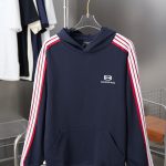 Balenciaga Hoodie Red Cotton Pure Autumn Winter