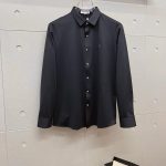 Monk Long-Sleeved Shirt Red