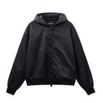 Balenciaga Coat Ash Cotton Silk Embroidery
