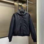 Balenciaga Coat Ash Cotton Silk Embroidery