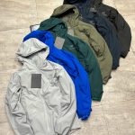 Toms Coat Green Cotton Nylon Fleece Lace Adjustable Drawstring Autumn Winter Late Early Patch