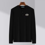 Prada Cotton Long-Sleeved Polo Shirt For Autumn