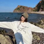 Archaeopteryx Sweatshirt White Cotton Combed