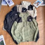 The North Face Jacket Green Polyester Fiber Spring