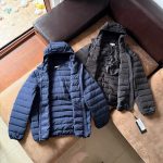 Lacoste Outerwear Red Duck Down Polyester Winter Zippered Pocket