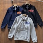 Ralph Lauren Jacket Red Cotton Pure Autumn Embroidery