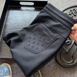 Louis Vuitton Long Pants Bronze Cotton Pure Spandex Running