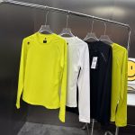 Descente Long-Sleeved Shirt Red Eva Running Autumn