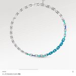 Louis Vuitton Necklace Blue Lace Patch