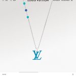 Louis Vuitton Necklace Red Lace Summer