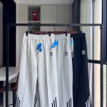 Adidas Casual Pants Red Easy To Match