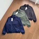 Lacoste Coat Green Spring Embroidery