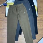 Ralph Lauren Sweatpants Red Unrestricted Movement Simple And Versatile Exquisite Workmanship Style Embroidery