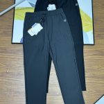Lululemon Casual Pants Red Woven Fabric Wrinkle-Resistant Autumn 3D Logo