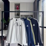 Adidas Sweatshirt Blue Easy To Match