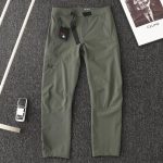 Archaeopteryx Casual Trousers Red Spandex Spring Autumn