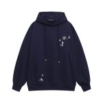 Louis Vuitton Hoodie Red Cotton Silk