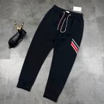 Moncler Sweatpants Red Eva Cotton Sophistication Autumn
