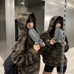 The North Face Coat Red Cotton Pure Streetwear Autumn Early Patch
