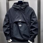 Adidas Outerwear Black Spring Autumn