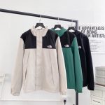 The North Face Jacket Green Polyester Fiber Spring