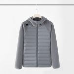 Descente Down Jacket Red Cotton Nylon Fleece Simple And Elegant Autumn Winter