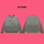 Acne Studios Jacket Red Cotton Pure Denim