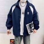 Adidas Jacket Red Exquisite Workmanship Street Style