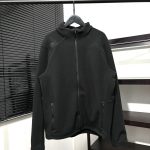 Descente Outerwear Red Cotton Pure Fleece Running Urban Commuting Autumn Winter Warm Zippered Pocket