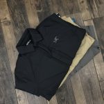 Archaeopteryx Outerwear Black Cotton Polyester Fiber Sophistication Embroidery