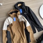 Columbia Jacket Black Velvet Waterproof Membrane Water-Repellent Fabric Spring Autumn Patch