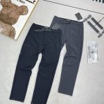 Archaeopteryx Long Pants Black Fleece Outdoor Functionality Professional Autumn Winter Overlock Stitching Adjustable Waistband