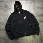 Nike Coat Red Cotton Pure Imitation Leather Twill Fabric Denim Embroidery
