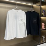 Prada Long Sleeves Ash Silk