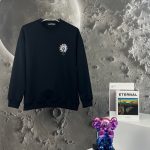 Chrome Hearts Sweatshirt Red Cotton Pure Retro Rock Autumn