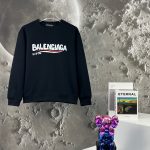 Balenciaga Sweatshirt Red Cotton